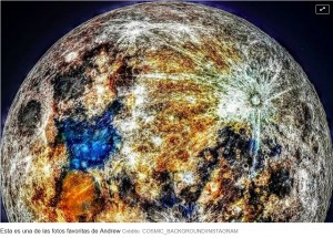 La historia de un `nerd espacial`: el fotgrafo que publica fotos virales de los crteres de la Luna