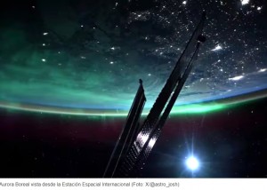 Como nunca se las vio: as son las auroras boreales fotografiadas desde el espacio
