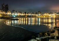 Mar del Plata nocturna