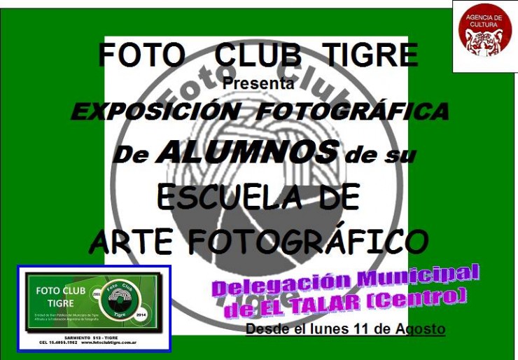 1 exposicion de alumnos del Fotoclub Tigre