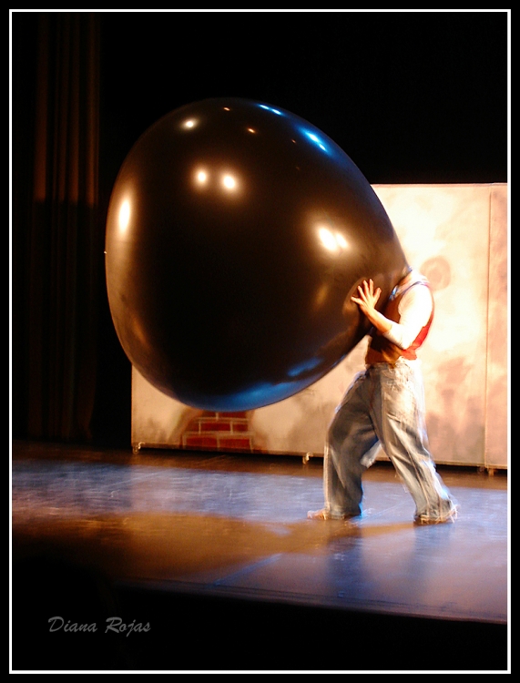 "El globo negro" de Diana Rojas
