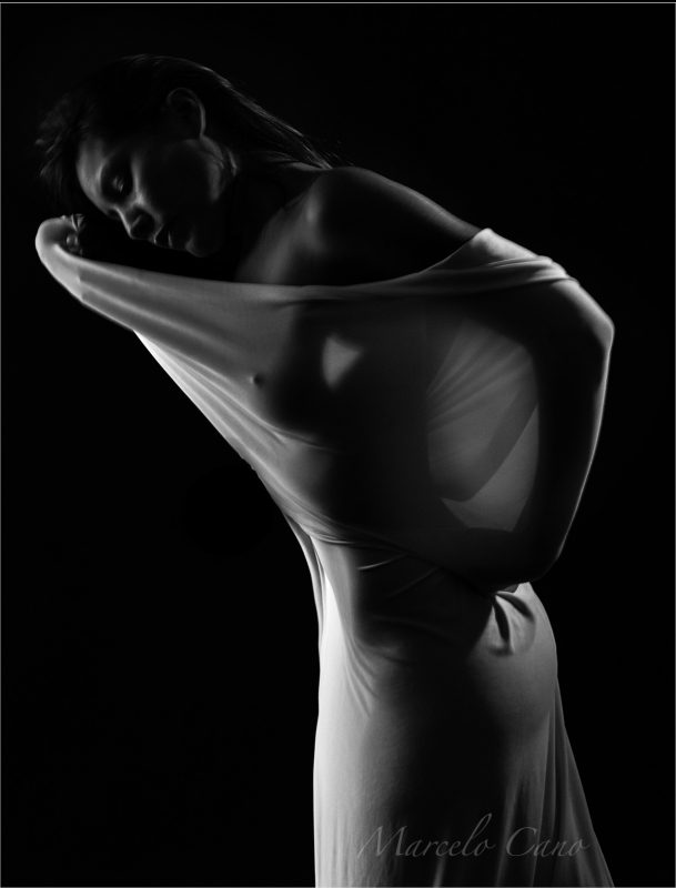 "Nude, con tela" de Marcelo Nestor Cano