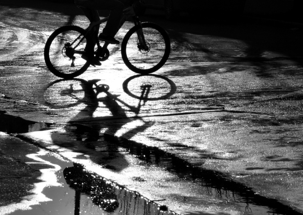 "El ciclista" de Alejandra Iglesias