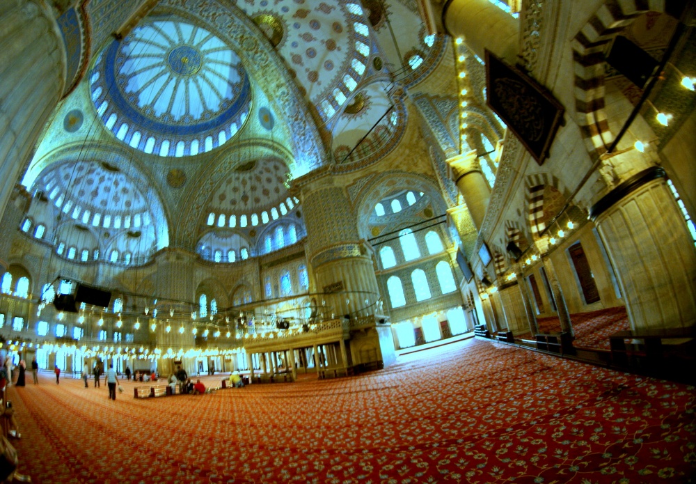 "Mezquita Azul de Istanbul" de Adrian Darago