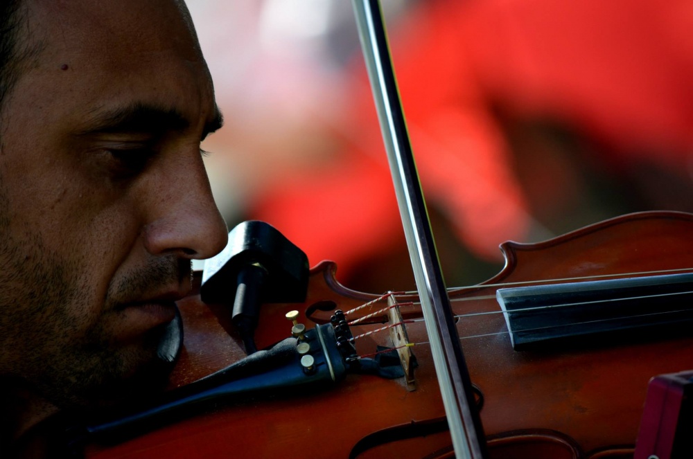 "el violinista" de Pablo Ferrazini
