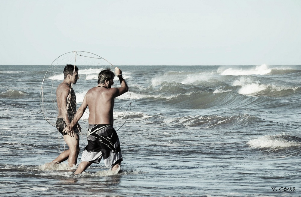 "Pescadores de verano" de Viviana Genta