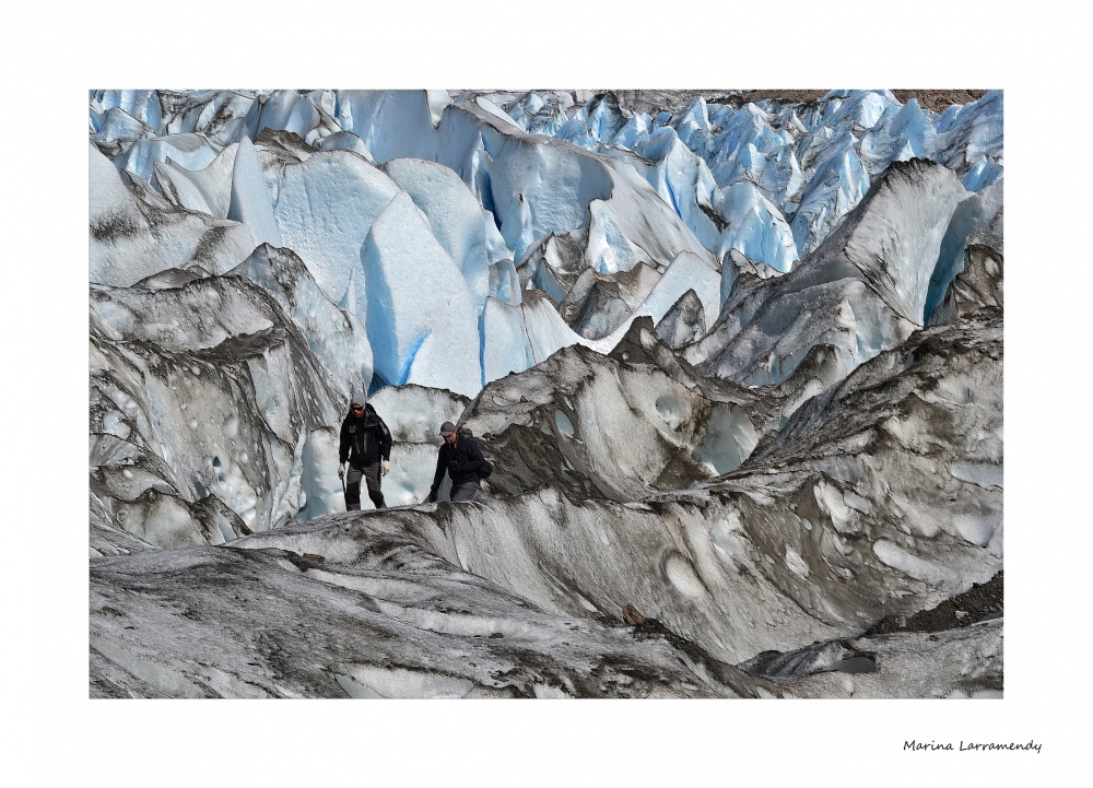 "Sobre el Glaciar" de Marina Larramendy