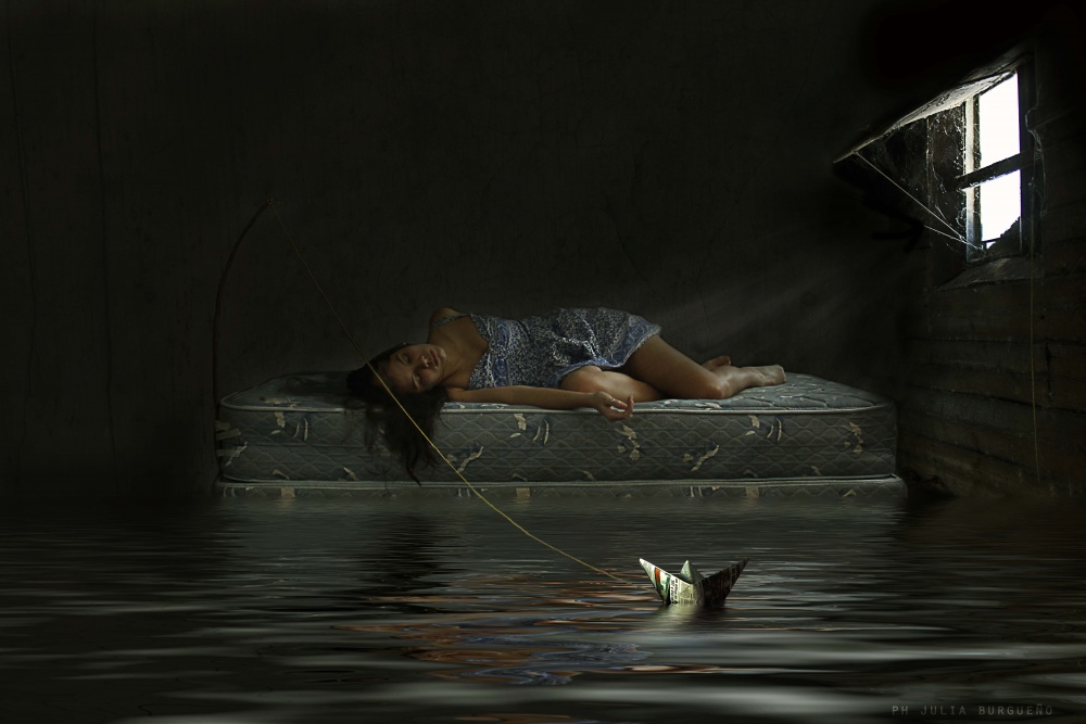 "Mientras Dorma" de Julia Burgueo