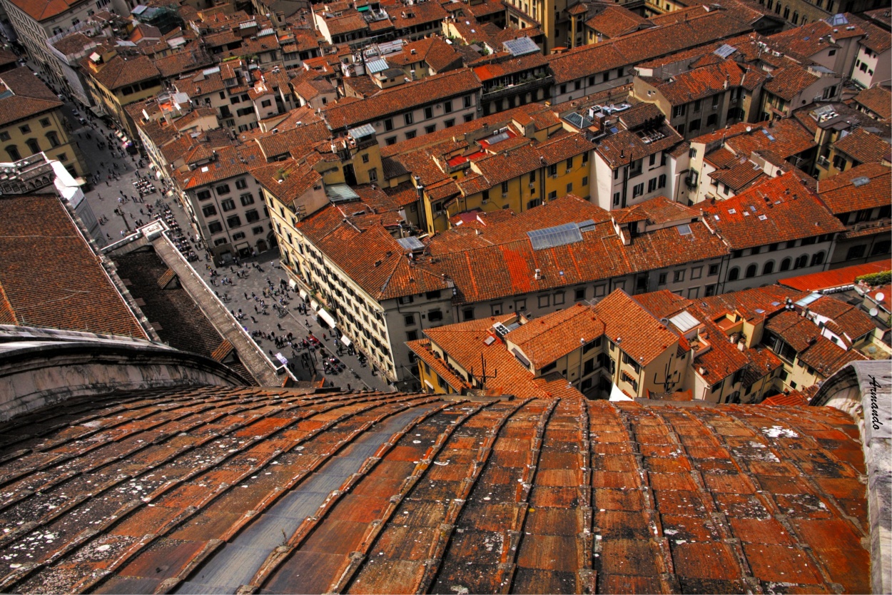 "Firenze , desde el Duomo" de Armando Kazimierski