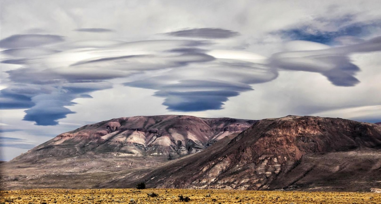 "Esas nubes patagnicas..." de Mario Abad