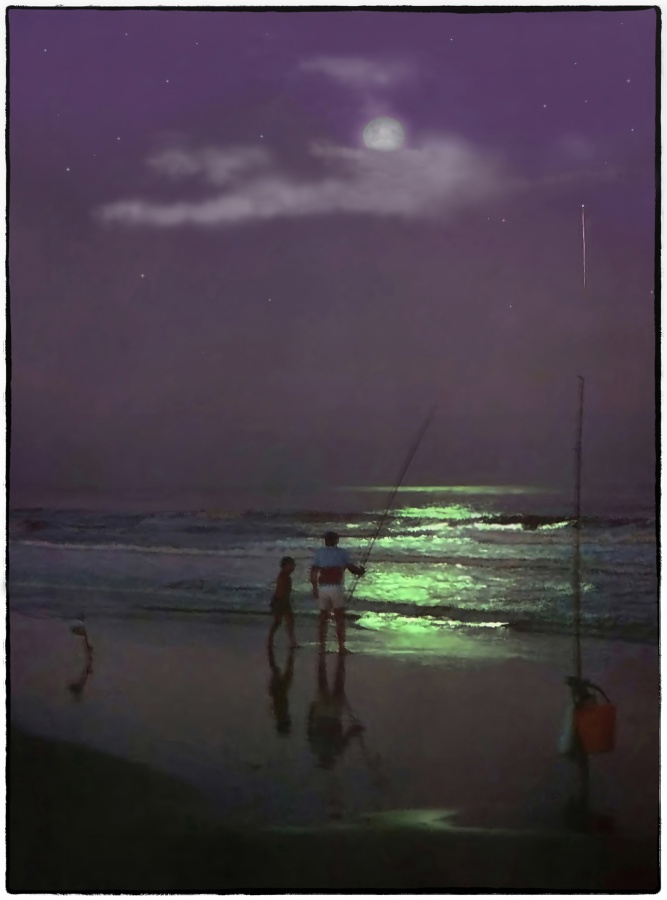 "Noche de Pesca" de Luis Pedro Montesano