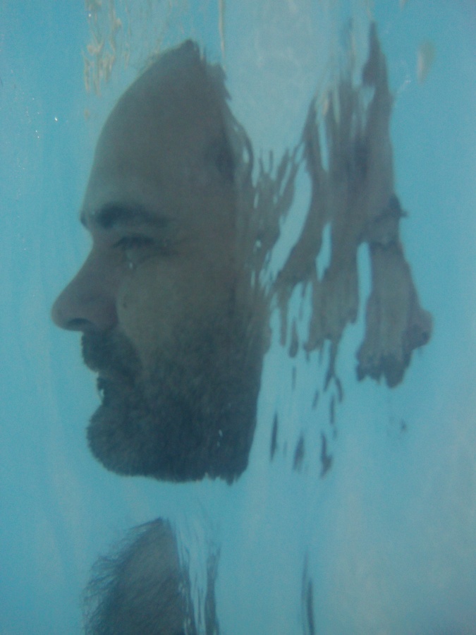 "selfie subacuatica" de Joaquin Canclini