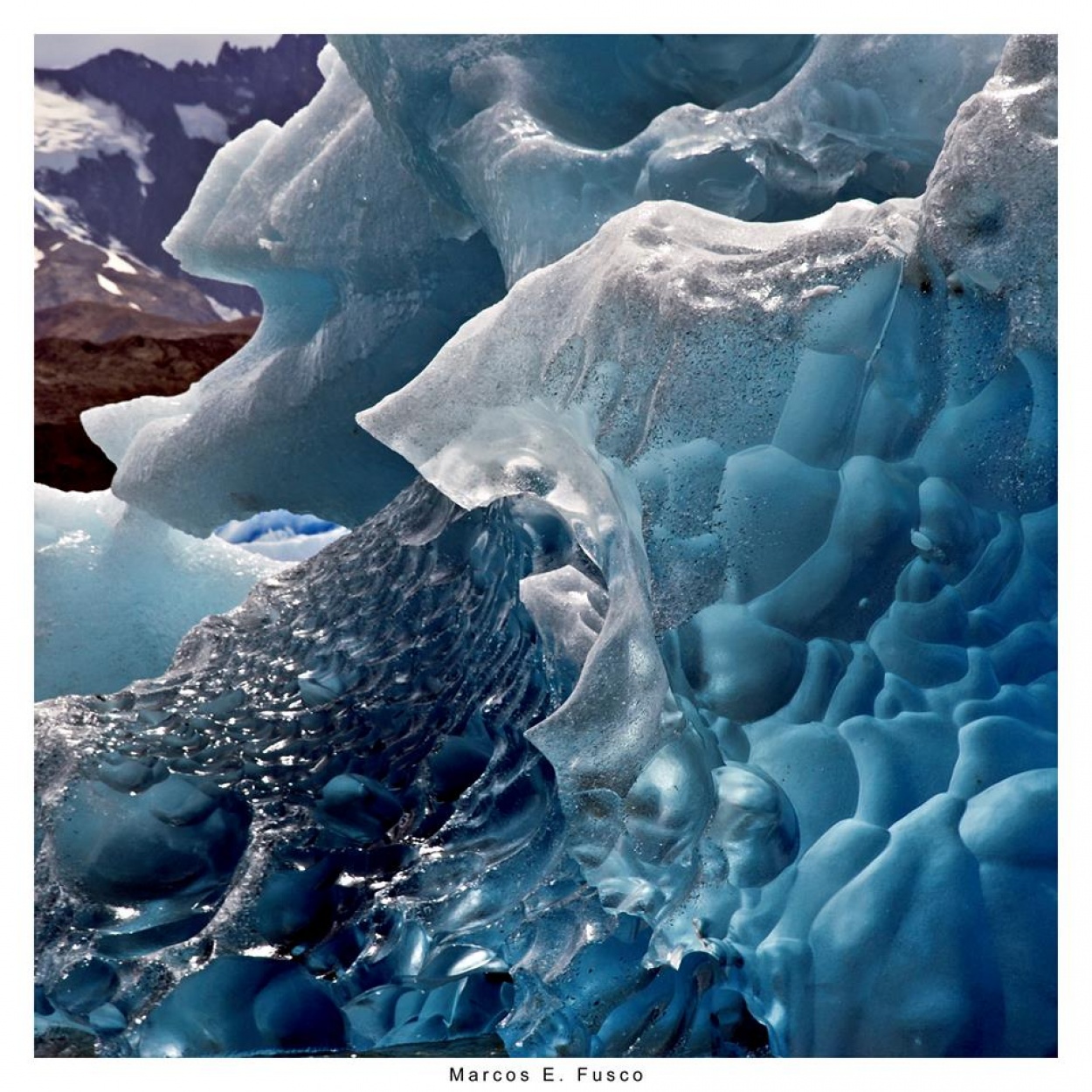 "Desprendimiento Glacial." de Marcos Fusco