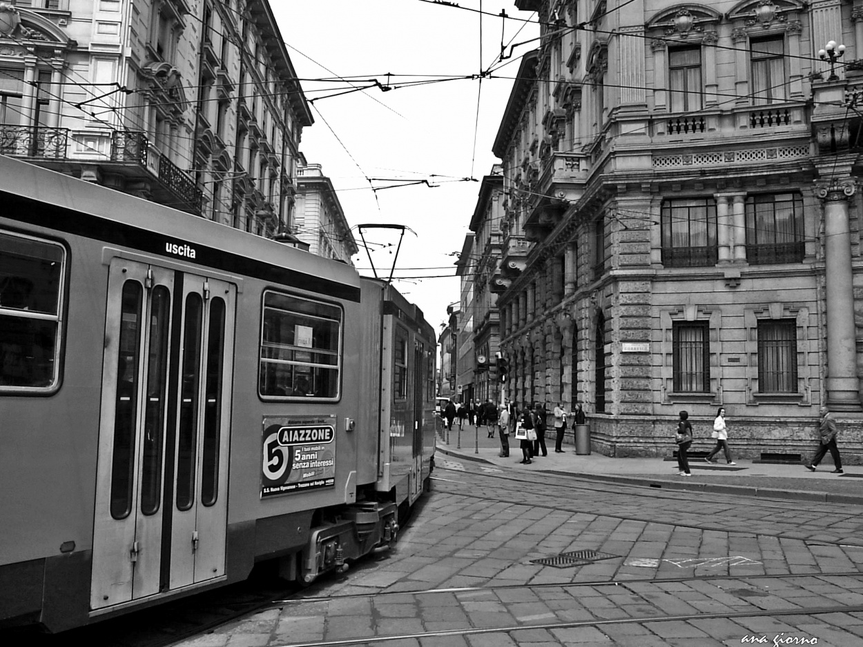 "tranvia de Milano" de Ana Giorno