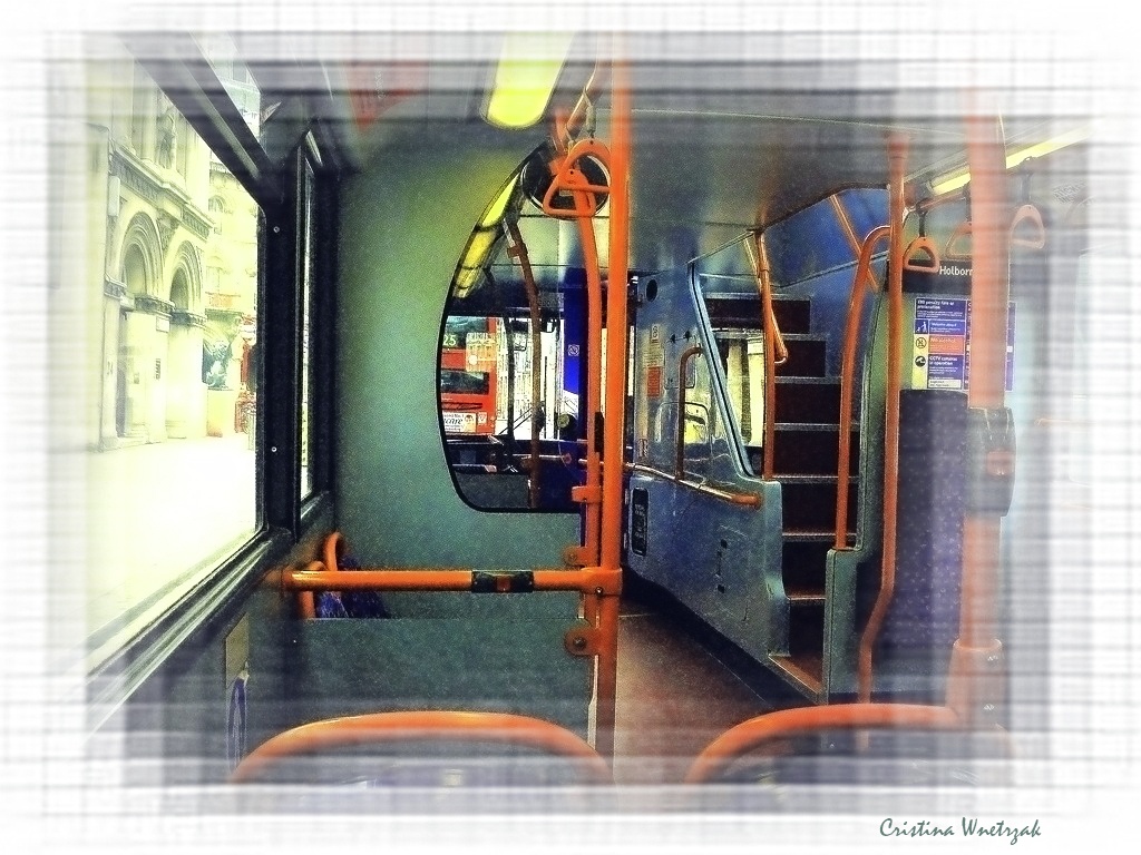 "Bus londinense...." de Cristina Wnetrzak