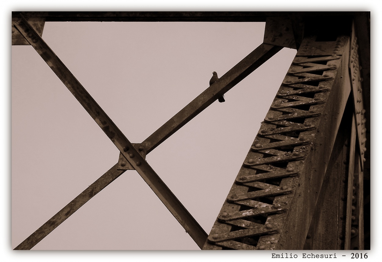 "El puente" de Emilio Echesuri