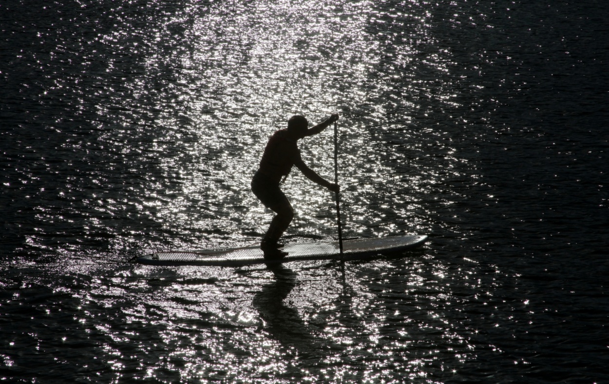 "Paddle boarding" de Francisco Luis Azpiroz Costa