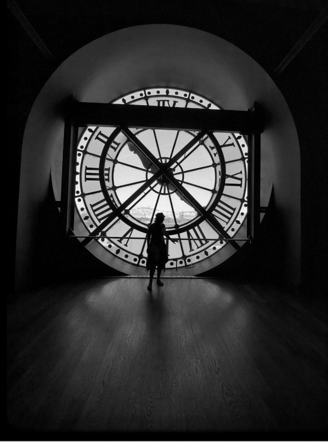 "L` horloge ( El reloj) Muse d`Orsay" de Alejandra Molina