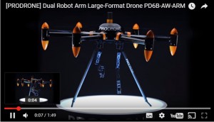 Desarrollan un drone con brazos que puede cargar objetos de hasta 10 kilos
