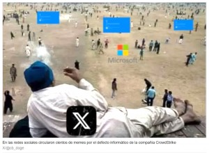 Los mejores memes del apagn informtico de Microsoft: las burlas tras la falla de CrowdStrike