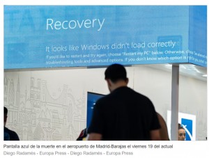 De canarios, cisnes negros y desastres informticos. Qu pas realmente el da del apagn de Windows?