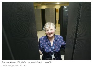 Frances Allen. Hizo la primaria en una escuela rural de una sola aula y termin ganando el premio Nobel de ...