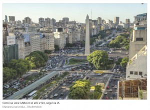 As se vera la ciudad de Buenos Aires en 100 aos, segn la inteligencia artificial