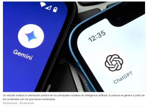 ChatGPT es de derecha y Gemini de izquierda: por qu cada inteligencia artificial tiene su ideologa