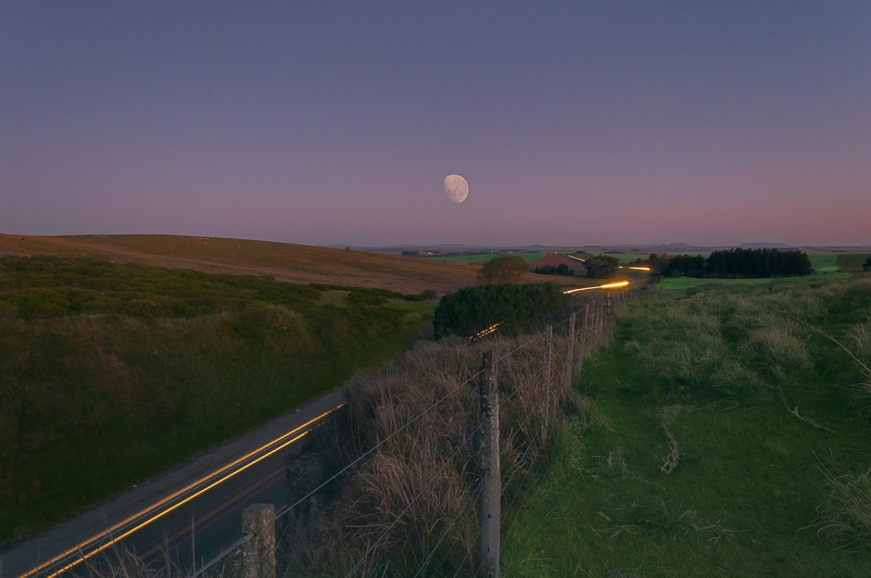 A la luz de la luna