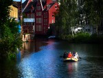 En bote por Brujas