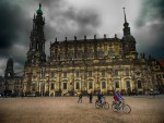 En bicicleta por Dresden, Alemania