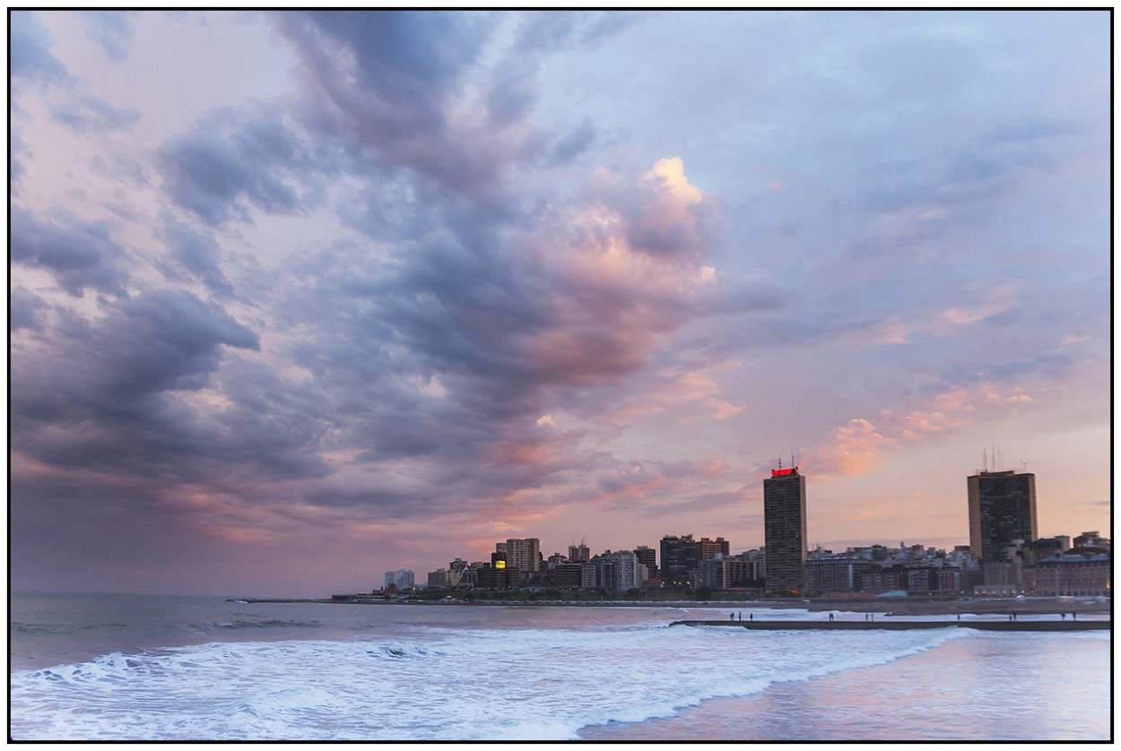 Tormenta de verano- Mar del Plata-