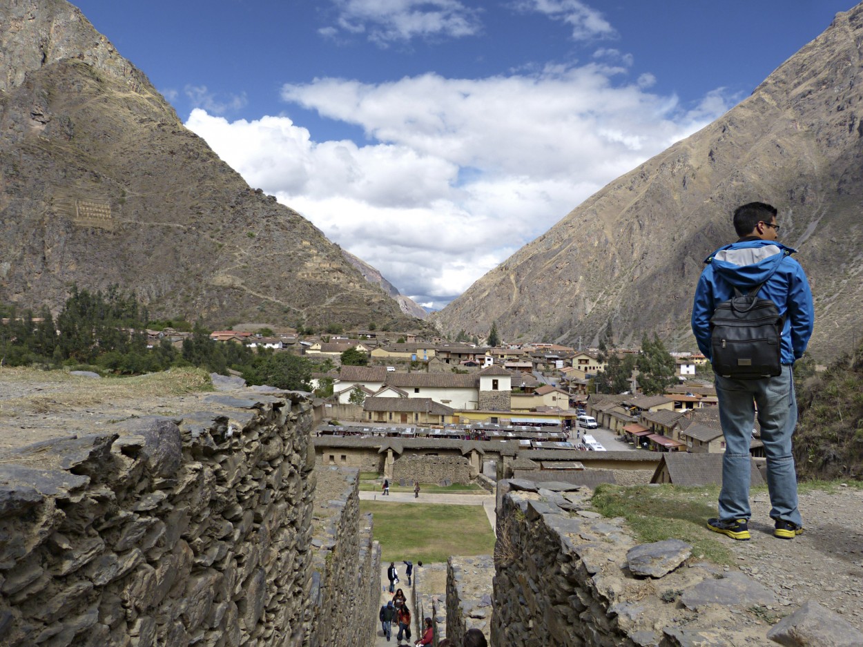 Disfrutando el panorama