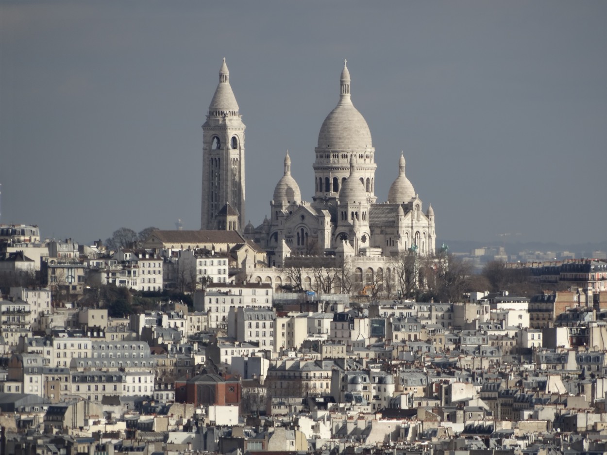 Sacre Coeur visto desde la Torre Eiffel