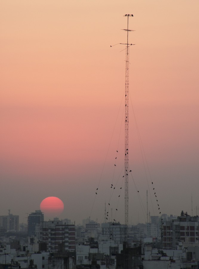 ATARDECER EN BAIRES