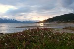 Atardecer en las costas del Beagle