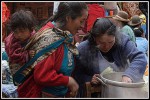 Almuerzo en Pisac (Peru)