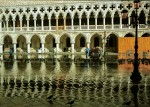 Agua alta en Venecia