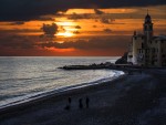 Tramonto en Camogli