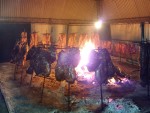 Asado criollo.