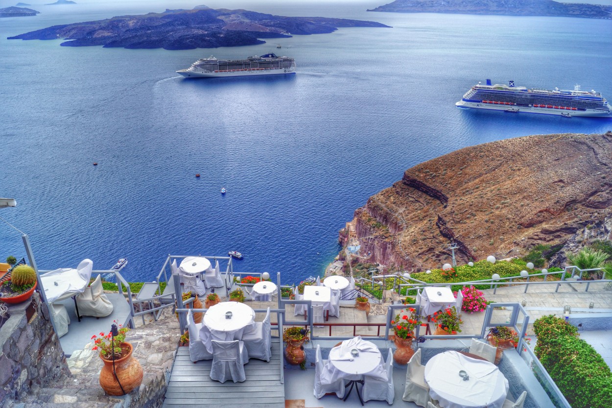 Oia, Santorini, Grecia.