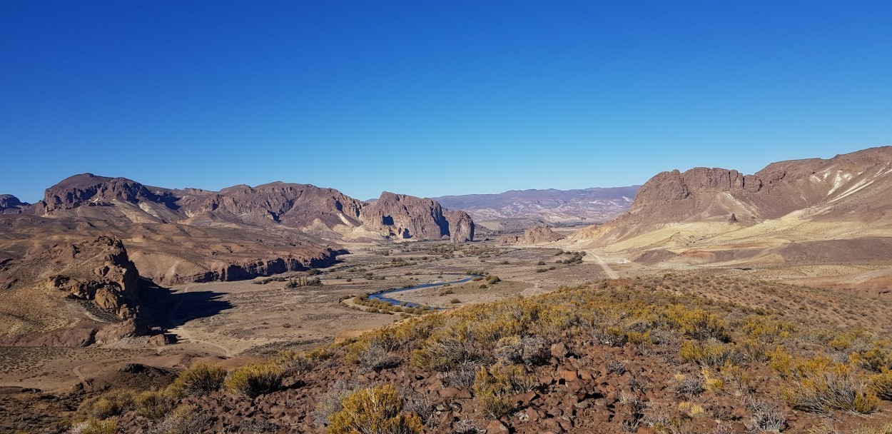 Piedra Parada. Chubut. Patagonia Argentina