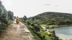 POLLERAS AL VIENTO, ISLA DEL SOL, BOLIVIA, 2016