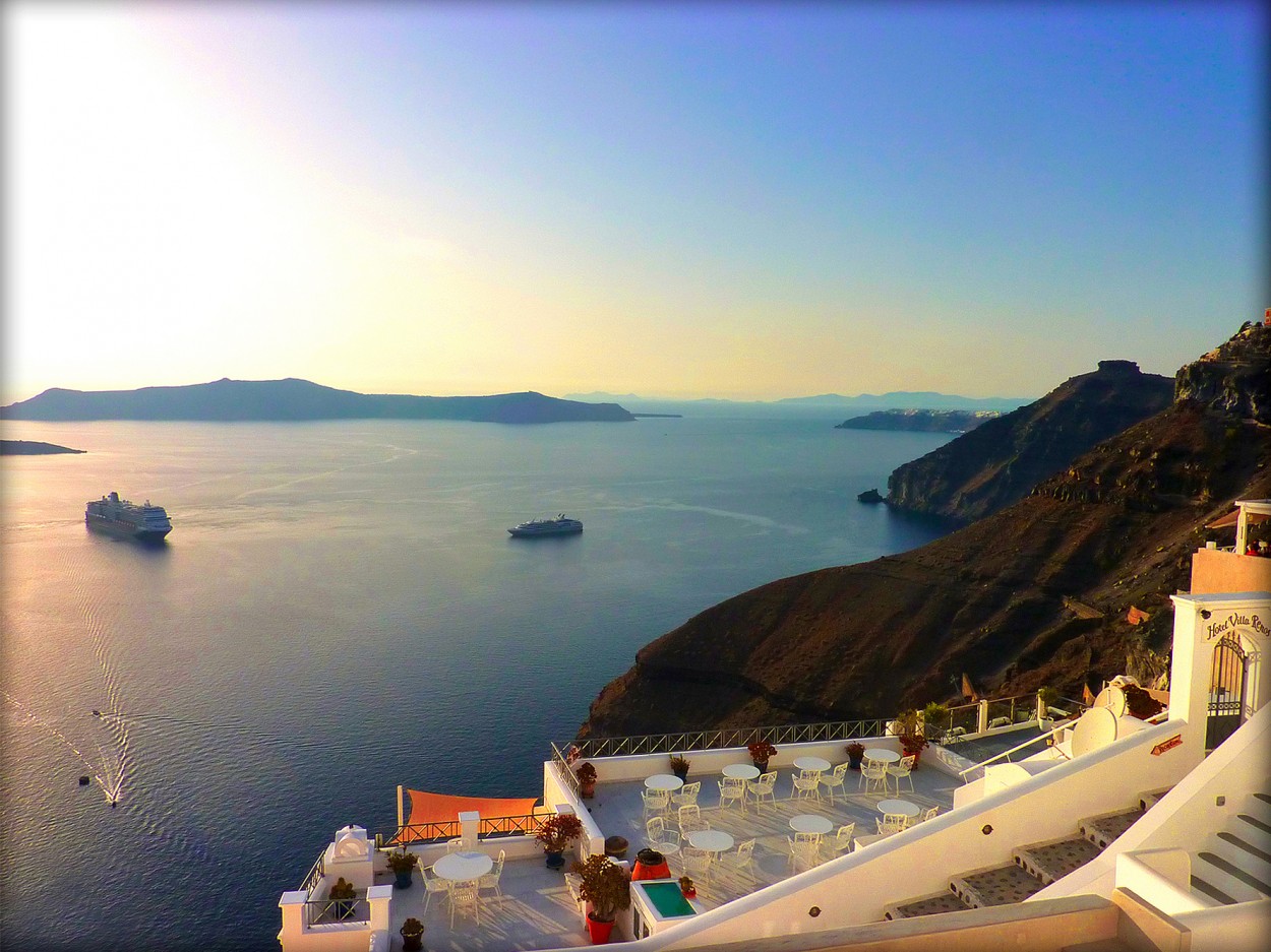 Con vista al mar - Santorini