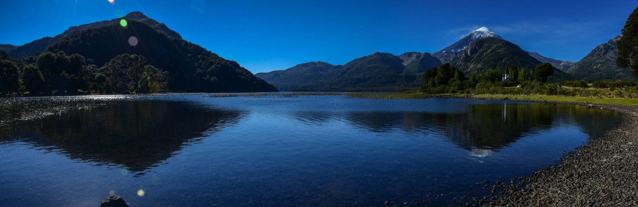 Lago Paimn y Volcn Lann