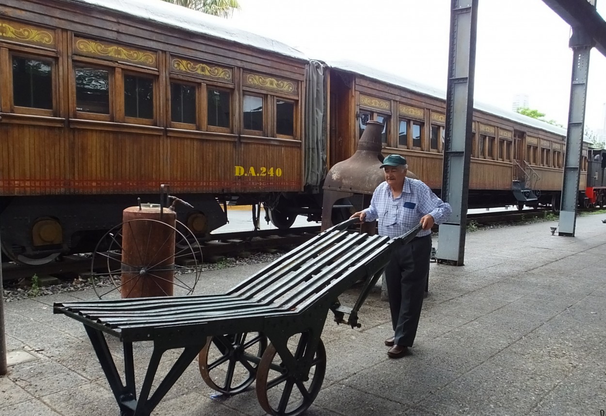 Museo del ferrocarril, Rosario, Argentina.