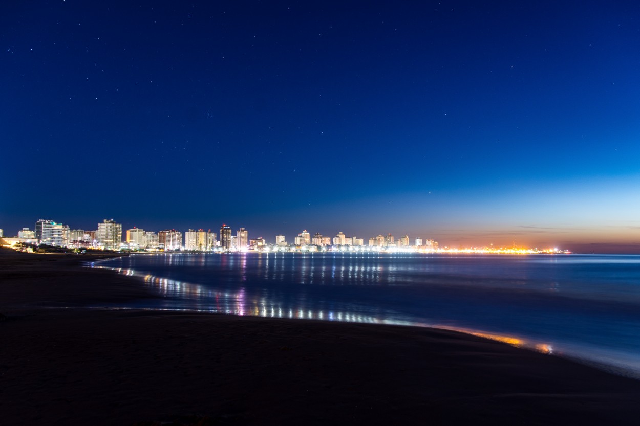 Luces en el agua