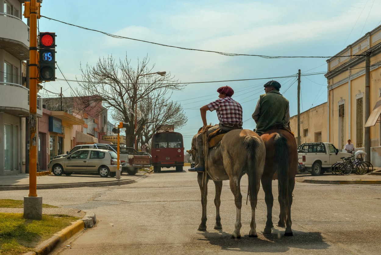 Cabalgando con ejemplo