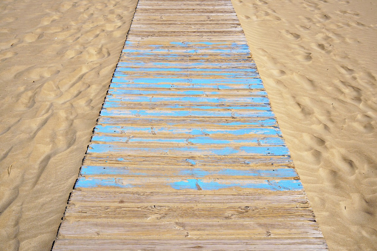 Una playa en Valencia