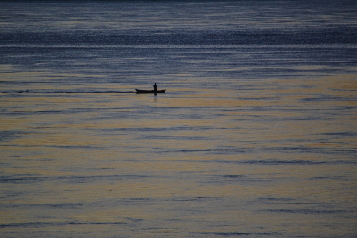 Pescando en el Paran